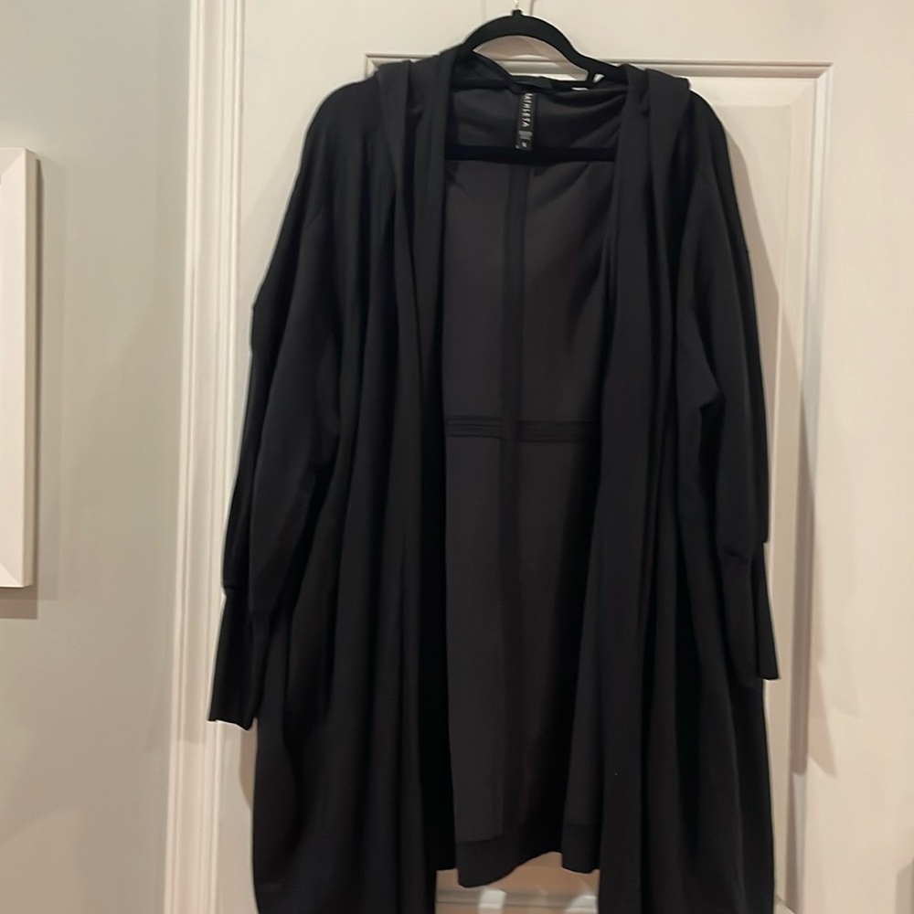 Athleta hooded Black Jacket - size small, great condition!